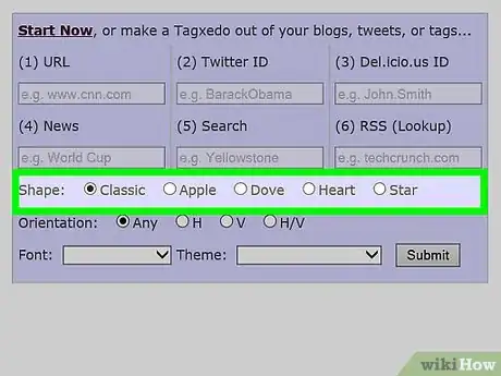 Image titled Create a Word Cloud at Tagxedo.Com Step 5