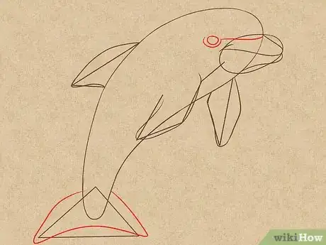 Image titled Draw a Dolphin Step 5