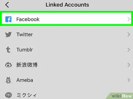 Image titled Connect Instagram to Facebook Step 5