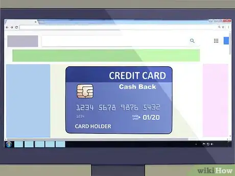 Image titled Get Cash Back on a Credit Card Step 1
