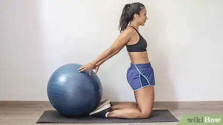 Image titled Do Prone Planks With an Exercise Ball Step 5