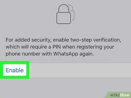 Image titled Set Up Two‐Step Verification for WhatsApp on iPhone or iPad Step 5