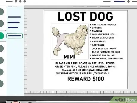 Image titled Make Lost Pet Signs Step 10