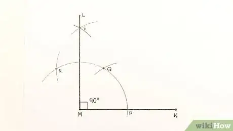 Image titled Construct a 90 Degrees Angle Using Compass and Ruler Step 8