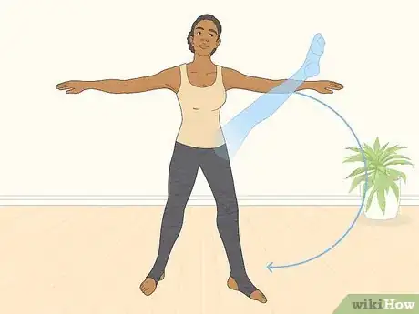 Image titled Do a Fan Kick Step 11