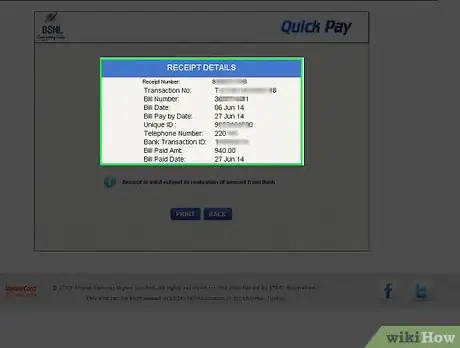 Image titled Pay BSNL Telephone Bills Online Step 12