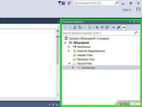 Image titled Set Up SDL with Visual Studio 2017 Step 18