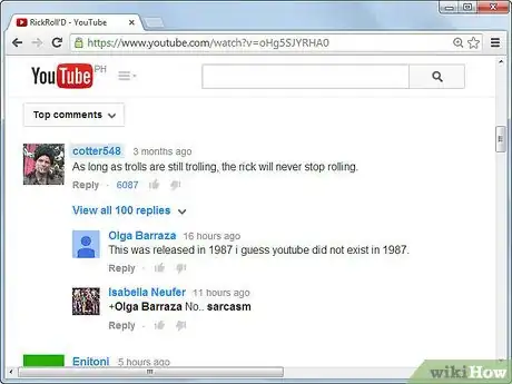 Image titled Avoid Being Rickrolled Step 2