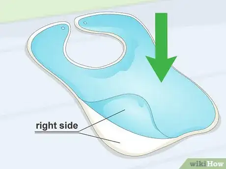 Image titled Cut and Sew a Baby Bib With Snaps Step 9