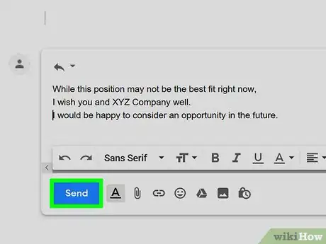 Image titled Turn Down a Job Offer by Email Step 3