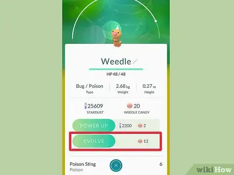 Image titled Evolve Pokémon in Pokemon GO Step 6