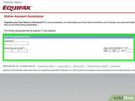 Image titled Change Your Equifax Password Step 3