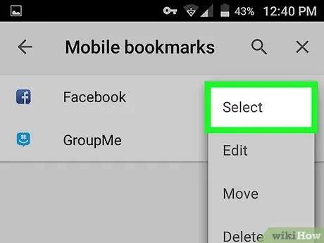 Image titled Organize Bookmarks on Chrome on Android Step 5