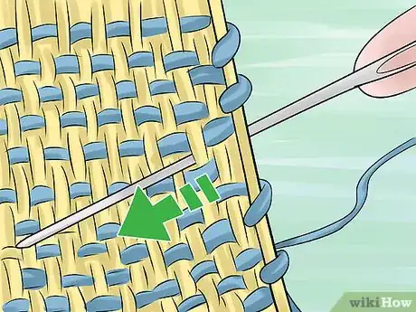 Image titled Do a Hem Stitch for Weaving Step 3