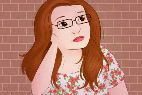Image titled Daydreaming Hipster Redhead by Bricks.png