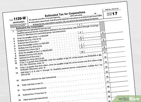 Image titled File Business Quarterly Taxes Step 6