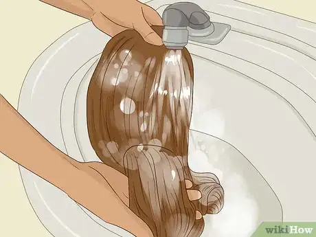 Image titled Dye a Human Hair Wig Step 10