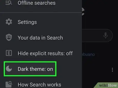 Image titled Enable Dark Mode on Google Search Step 20