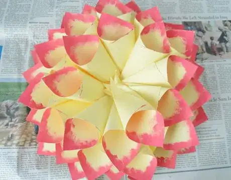 Image titled Make a Paper Dahlia step12