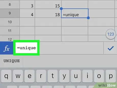 Image titled Remove Duplicates on Google Sheets on iPhone or iPad Step 5