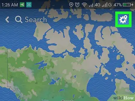 Image titled Turn Off the Snap Map on Snapchat on Android Step 3