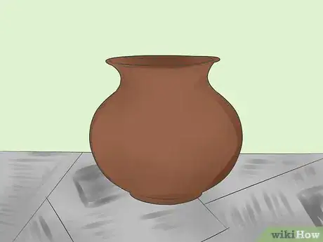 Image titled Create a Raised M‐Seal Design for a Painted Terracotta Pot Step 2