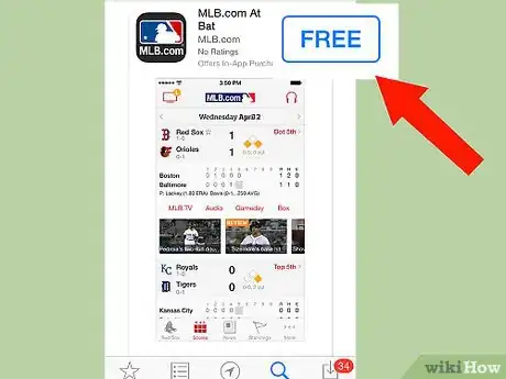 Image titled Get a Calendar Subscription to an MLB Team on an iPhone Step 1