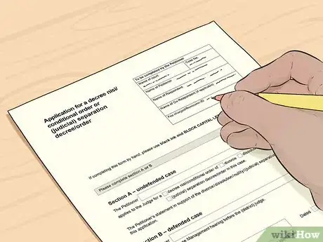 Image titled File for Divorce in the UK Step 10