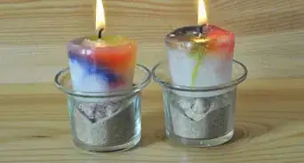 Make a Tye Dye Candle