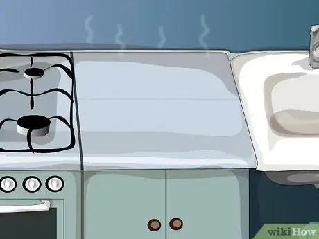 Image titled Recaulk Kitchen Counter Where It Meets the Backsplash Step 13