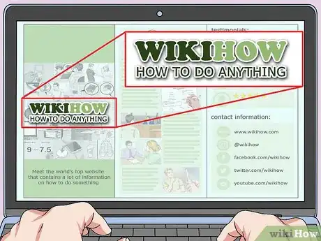 Image titled Design Brochures Step 13