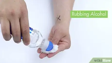 Image titled Get Permanent Marker off Skin Step 1