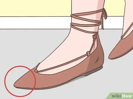 Image titled Wear Lace Up Flats Step 1