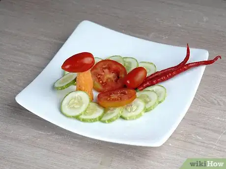 Image titled Decorate a Vegetable Salad Plate Step 6