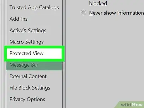 Image titled Disable Protected View in Excel on PC or Mac Step 6