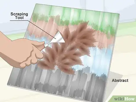 Image titled Do Paint Scrape Art Step 12