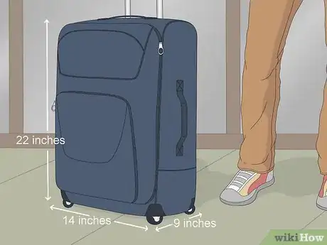 Image titled How Small Does Carry on Luggage Need to Be Step 1