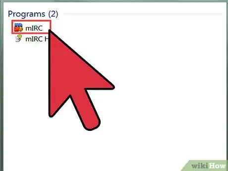 Image titled Register a User Name on Freenode Step 1
