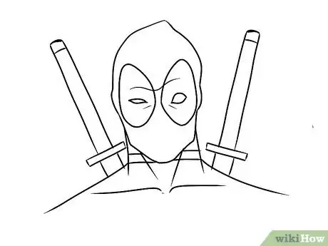 Image titled Draw Deadpool Step 16