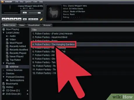 Image titled Create a Playlist in Winamp Step 7