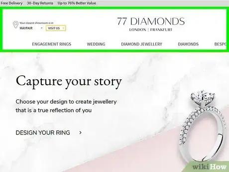 Image titled Buy a Diamond Ring Online Step 2