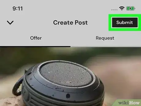 Image titled Post an Offer on WeShare Step 19