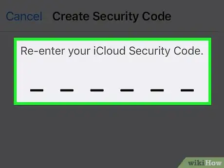 Image titled Change Your iCloud Keychain Security Code on an iPhone Step 9