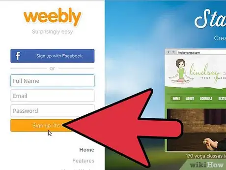 Image titled Create a Website With Weebly.Com Step 1