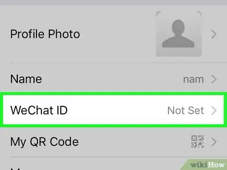 Image titled Find Your WeChat ID on an iPhone or iPad Step 5