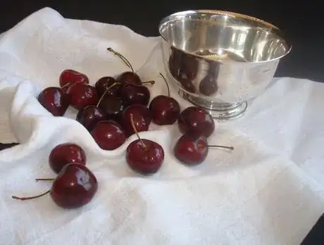 Image titled Cherries reflected