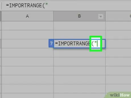 Image titled Use Importrange on Google Sheets on PC or Mac Step 14