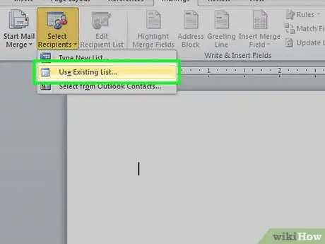 Image titled Create Address Labels from Excel on PC or Mac Step 12