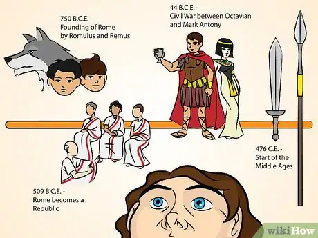 Image titled Learn About Ancient Rome Step 10