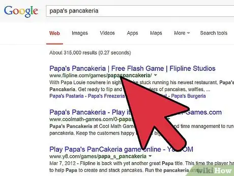 Image titled Play Papa's Pancakeria Step 1
